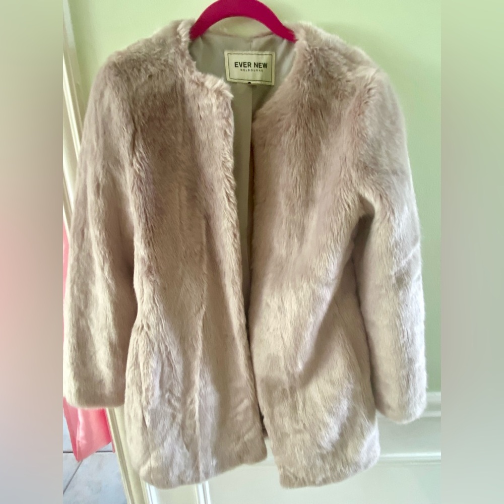 Ever new faux fur jacket !!